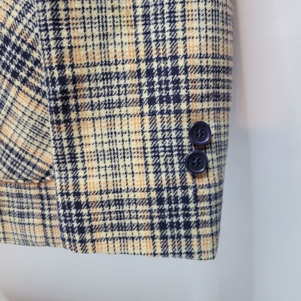 Vintage Pendleton Plaid Blazer Jacket Women's Woo… - image 5